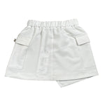 Gaelle Gonna tinta unita con Elastico In Vita Bianco per Bambina 2746G00507 BIANCO GAELLE 