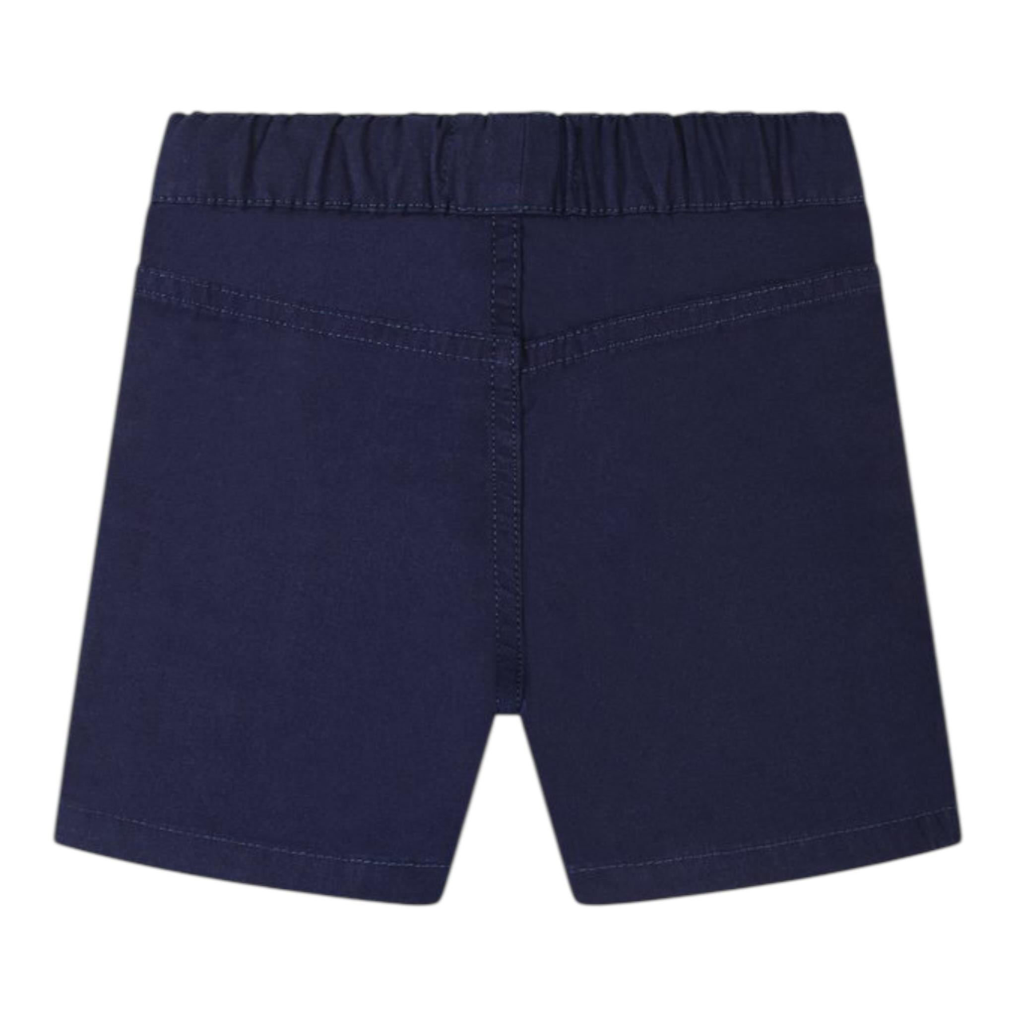 Timberland Bermuda Tinta Unita con Elastico In Vita per Neonato T60495X BLU TIMBERLAND 