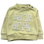 John Richmond Felpa Chiusa Girocollo Tinta Unita per Neonato RIP26025FEO GIALLO JOHN RICHMOND 