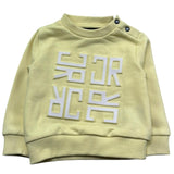 John Richmond Felpa Chiusa Girocollo Tinta Unita per Neonato RIP26025FEO GIALLO JOHN RICHMOND 