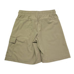 Calvin Klein Bermuda Tinta Unita con Elastico In Vita per Bambino IB0IB02512 FANGO CALVIN KLEIN 