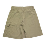 Calvin Klein Bermuda Tinta Unita con Elastico In Vita per Bambino IB0IB02512 FANGO CALVIN KLEIN 