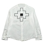 Daniele Alessandrini Camicia Manica Lunga Tinta Unita Stampa Fantasia per Bambino 1231C1439 BIANCO DANIELE ALESSANDRINI 