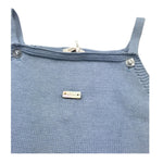 Le Bebe Salopette Tinta Unita per Neonato LBB5304 AZZURRO LE BEBE 