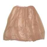 CAFFE' D'ORZO gonna tinta unita con tulle Rosa per Bambina ZV7A14 ROSA CAFFE' D'ORZO 