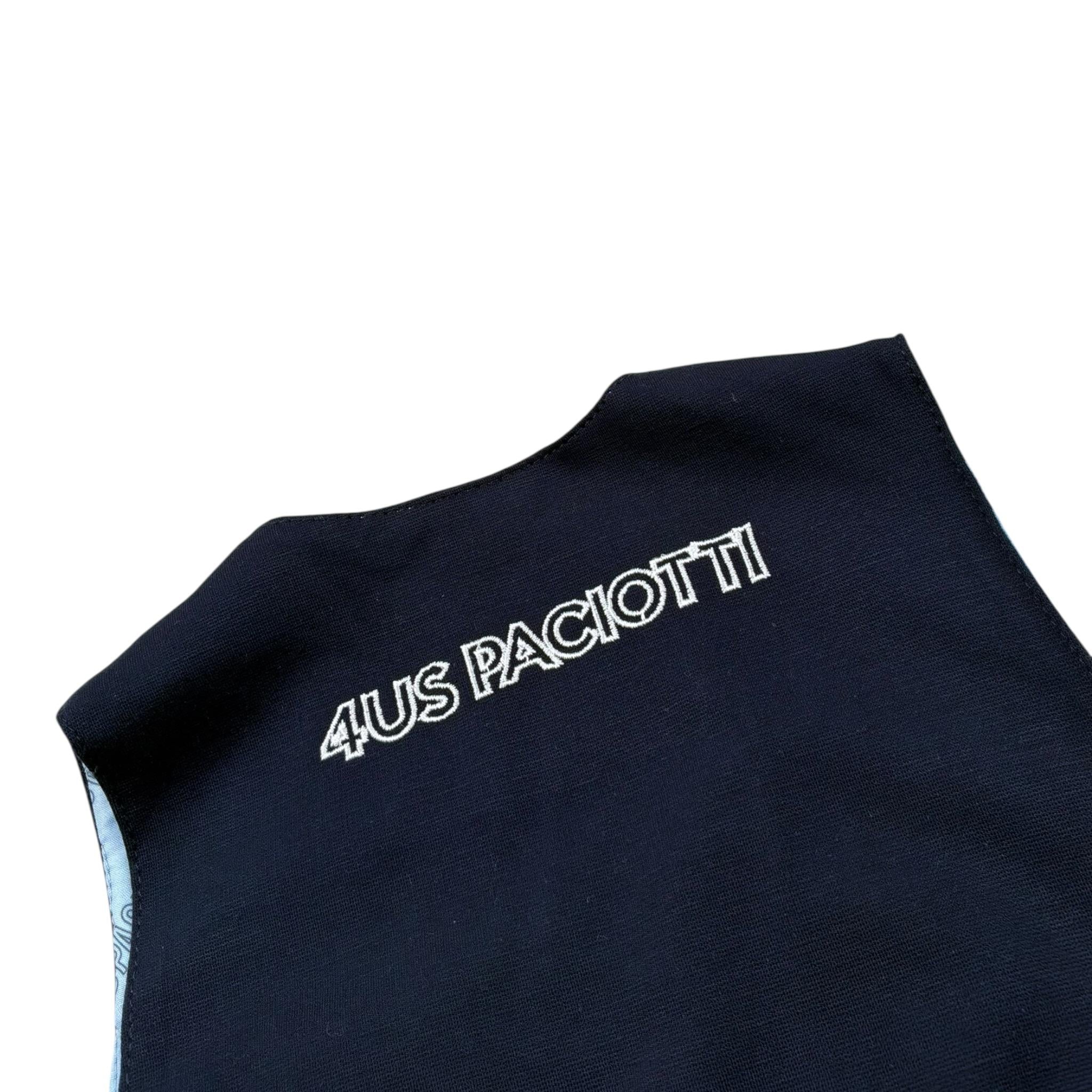 Cesare Paciotti Gilet Tinta Unita con Bottoni per Bambino GLP1126BJ BLU CESARE PACIOTTI 