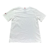 Saint Barth T-Shirt Girocollo Tinta Unita con Stampa per Bambino 00841L BIANCO SAINT BARTH 