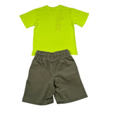 Refrigiwear Completo 2 Pezzi T-Shirt-Bermuda per Bambino R1100W25X VERDE REFRIGIWEAR 