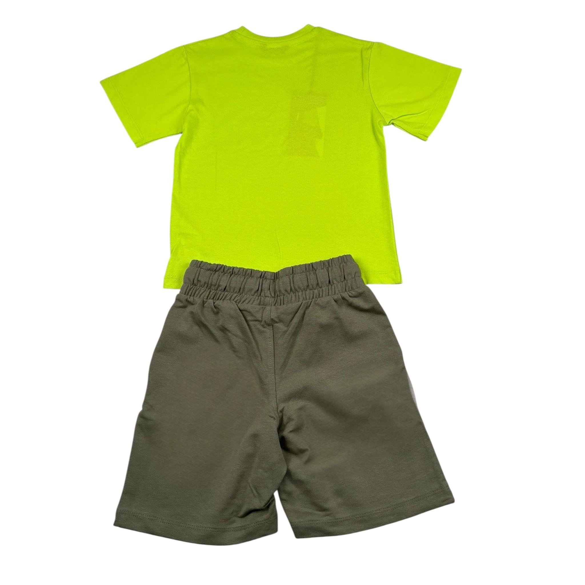 Refrigiwear Completo 2 Pezzi T-Shirt-Bermuda per Bambino R1100W25X VERDE REFRIGIWEAR 
