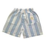 Babe & Tess Bermuda Tinta Unita con Fantasia A Righe per Neonato 24518022N BIANCO BABE & TESS 