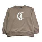 Just Cavalli Felpa Chiusa Girocollo Tinta Unita con Logo per Bambino JBP26010FE BEIGE JUST CAVALLI 