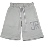 John Richmond Bermuda Tuta Tinta Unita con Logo per Bambino RBP26010BE GRIGIO JOHN RICHMOND 
