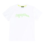 Refrigiwear T-Shirt Girocollo Tinta Unita con Stampa per Bambino 110TRMJS25 BIANCO REFRIGIWEAR 