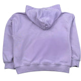 Just Cavalli Felpa Chiusa Girocollo Tinta Unita con Logo per Bambina JGP26013FEA LILLA JUST CAVALLI 