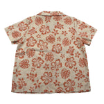 Zhoe & Tobiah Camicia Mezza Manica Tinta Unita Stampa Fantasia per Neonato WI1BN BEIGE ZHOE & TOBIAH 