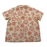 Zhoe & Tobiah Camicia Mezza Manica Tinta Unita Stampa Fantasia per Neonato WI1BN BEIGE ZHOE & TOBIAH 