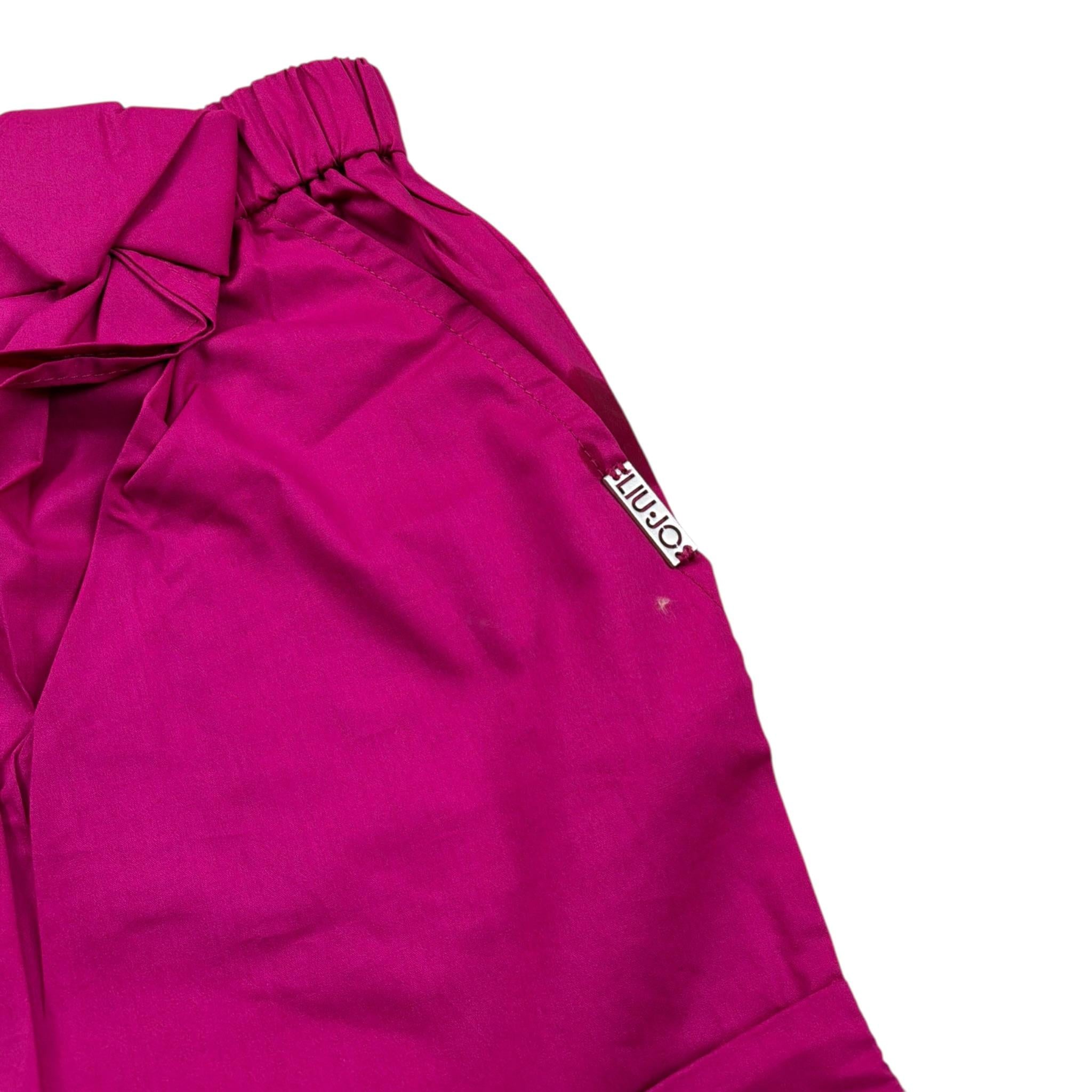 Liu Jo Short tinta unita con Elastico In Vita Viola per Bambina KA3131X VIOLA LIU JO 