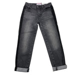 CESARE PACIOTTI jeans tinta unita con girovita regolabile Nero per Bambino PTP5361BXX NERO CESARE PACIOTTI 