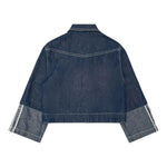 Emporio Armani Camicia Manica Lunga In Denim Tinta Unita per Bambino 3D3B08 BLU EMPORIO ARMANI 