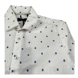 Manuel & Frank Camicia Manica Lunga Tinta Unita per Bambino MF3376R BIANCO MANUEL & FRANK 
