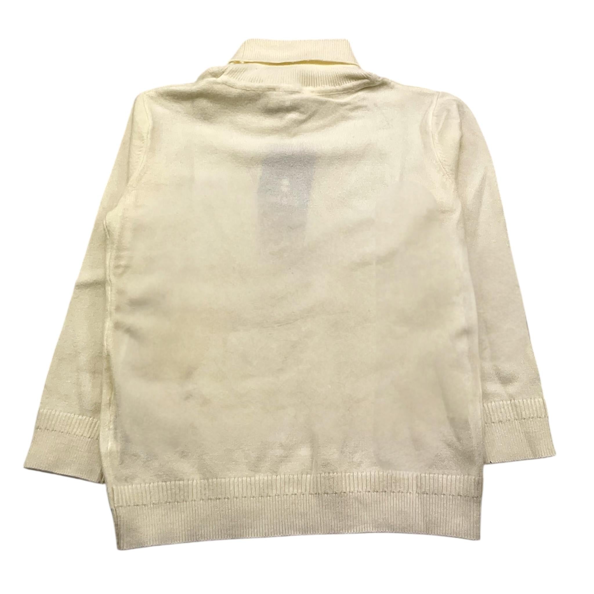 LALALU' maglia collo alto tinta unita Panna per Bambino MGL120NBJ PANNA LALALU' 