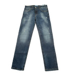 Liu Jo Jeans tinta unita con Girovita Regolabile Blu per Bambino QF3019 BLU LIU JO 