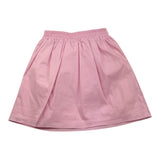Miss Grant Gonna Tinta Unita con Fiocco e Elastico In Vita Rosa per Bambina