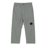 C.P. Company Pantalone Tinta Unita con Elastico In Vita per Bambino CMP00M VERDE C.P. COMPANY 