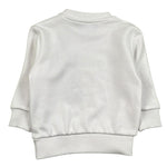 John Richmond Felpa Chiusa Girocollo Tinta Unita con Logo per Neonato RIP26036FE BIANCO JOHN RICHMOND 