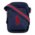 Ralph Lauren Borsello Tinta Unita con Logo per Bambino 9AR011 BLU RALPH LAUREN 