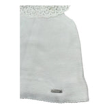 Cnd Abito Giromanica Tinta Unita per Neonata 901227 BIANCO CND 