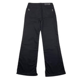 PATRIZIA PEPE pantalone tinta unita con girovita regolabile modello zampa Nero per Bambina 7P0282 NERO PATRIZIA PEPE 