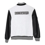 John Richmond Giubbino Modello College Tinta Unita con Maniche In Contrasto per Bambino RBP25176GB GRIGIO JOHN RICHMOND 