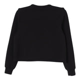 LIU JO felpa chiusa girocollo tinta unita con stampa  Nero per Bambina GF4161XX NERO LIU JO 