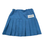 Hinnominate Gonna Tinta Unita con Logo per Bambina 3646G00224 BLU HINNOMINATE 