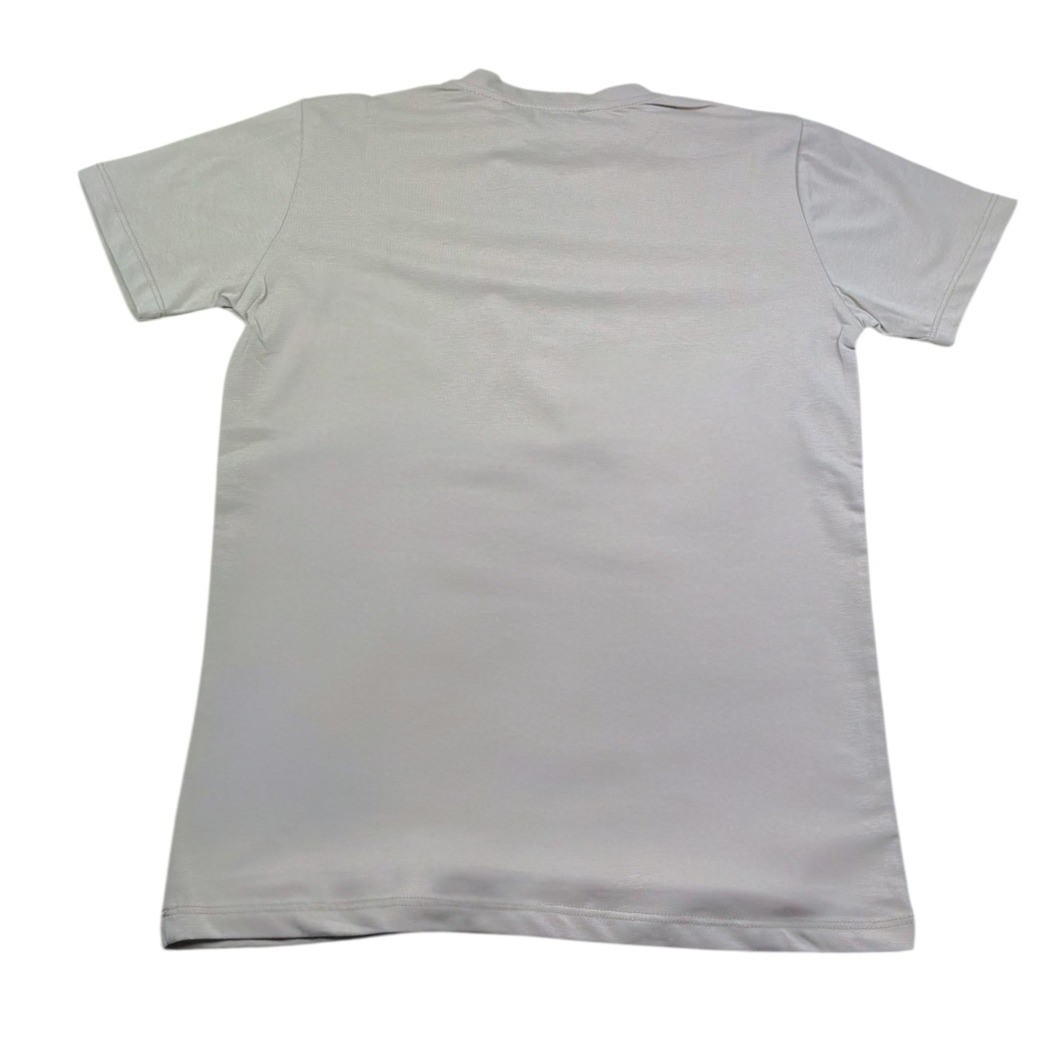 Make T-Shirt Girocollo Tinta Unita  per Bambino MK001J BEIGE MAKE 