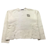 PINKO maglia girocollo tinta unita Bianco per Bambina P4PIJP0166 BIANCO PINKO 
