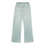 Juicy Couture Pantalone In Velluto Tinta Unita per Bambina JBX6490 VERDE ACQUA JUICY COUTURE 