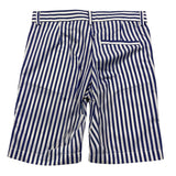 Little Bear Bermuda Tinta Unita con Fantasia A Righe per Bambino 82100 BIANCO LITTLE BEAR 