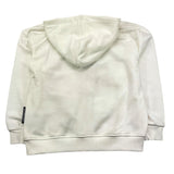 JOHN RICHMOND felpa con zip e cappuccio tinta unita con stampa in contrasto Bianco per Bambina RGA25077FE BIANCO JOHN RICHMOND 