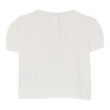 Liu Jo T-Shirt Girocollo Tinta Unita Con Stampa Bianco Per Neonata