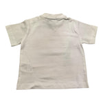 Cesare Paciotti T-Shirt Girocollo Tinta Unita con Stampa per Neonato TSP5114B BIANCO CESARE PACIOTTI 