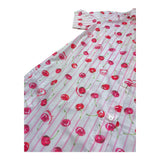 Moschino Abito Tinta Unita Mezza Manica con Fantasia A Righe per Bambina HDV0HG ROSA MOSCHINO 