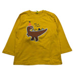 LOSAN shirt girocollo tinta unita con stampa in contrasto Giallo per Bambino 51033101016012 GIALLO LOSAN 