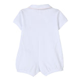 Il Gufo Pagliaccetto Mezza Manica Tinta Unita per Neonata P25TO218MF001 BIANCO IL GUFO 