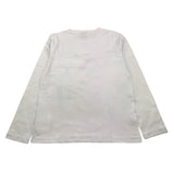 MARIUCCIA shirt girocollo tinta unita con stampa brillantinata Bianco per Bambina MBFW23T209X BIANCO MARIUCCIA 