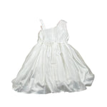 Alice Pi Abito Cerimonia Tinta Unita con Tulle per Bambina 2209 BIANCO ALICE PI 