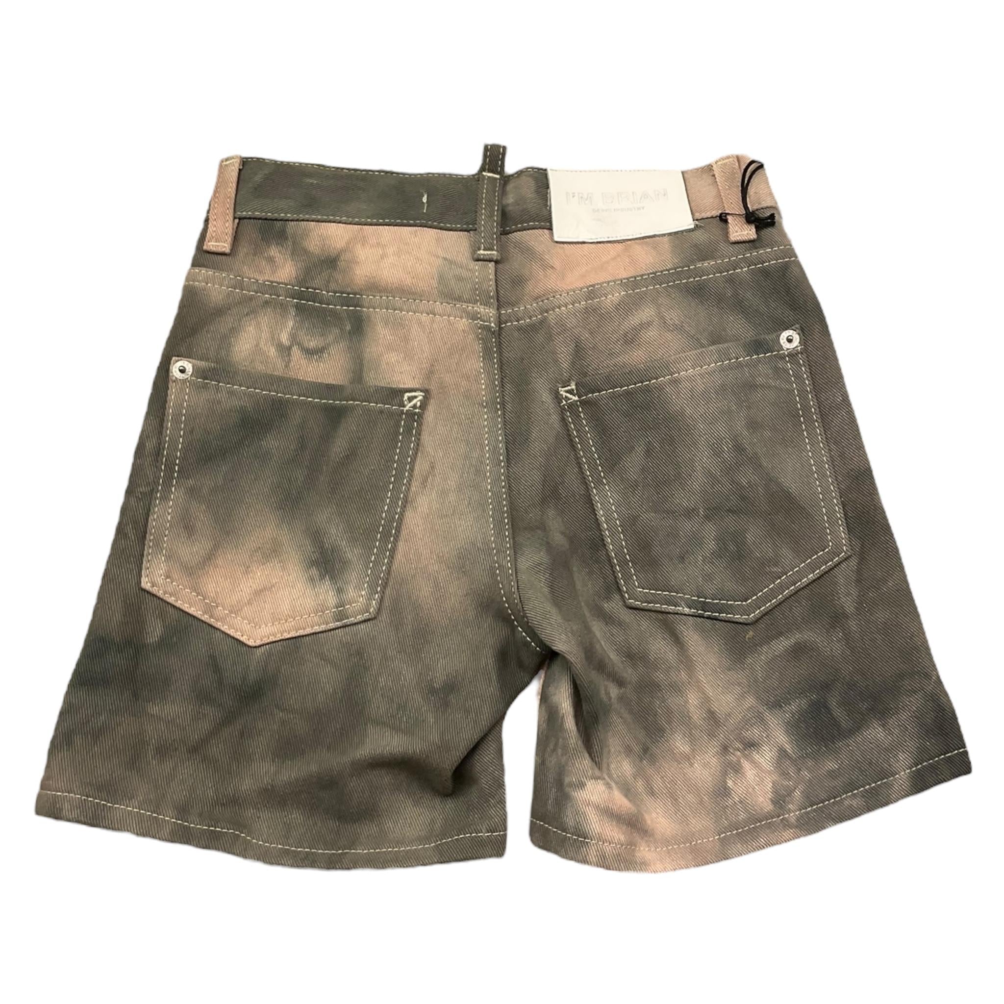 I'M Brian Bermuda Tinta Unita con Girovita Regolabile per Bambino KEVIN GRIGIO I'M BRIAN 