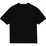 Emporio Armani T-Shirt Girocollo Tinta Unita con Logo per Bambino 7B000054 NERO EMPORIO ARMANI 