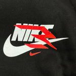 NIKE felpa tinta unita con cappuccio e stampa Nero per Bambino 9Q0868 NERO NIKE 